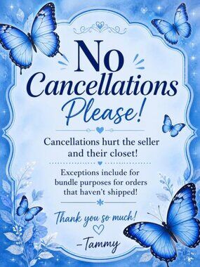 ‼️🚨no cancellations‼️🚨